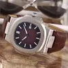 relógio de luxo de alta qualidade para homem relógios de aço inoxidável relógio de pulso automático 013 262I