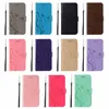 Kwiat motyl skórzany portfel etui na iphone 15 14 13 telefon 15 12 11 pro max xr xs 8 7 6 plus se2 moda kwiatowa luksusowa książka odwróć okładka gniazdo na kartę etui na dowód