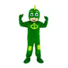 Factory Direct Sale Hot Green Sunny Boy Halloween Fancy Dress Cartoon Volwassen Dierlijke Mascotte Kostuum Gratis Verzending