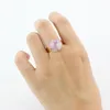 Hot Druzy Drusy Ring Open Size Gold Plating Resin Crystal Stone Finger Rings Sieraden voor Dames Gift