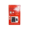 빨간색 일반 128GB 64GB 32GB 16GB 안드로이드 로봇 메모리 SD 카드 클래스 10 TF 메모리 카드 64 GB 16 GB 플래시 카드 디지털 카메라 용 어댑터 사용