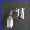 Extra Large Quartz Trough Core Reactor 30mm Nail Avec Pilier Thermique Fond Épais 4mm 10mm 14mm 18mm Flat Top Quartz Banger Nail