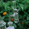 4 mm Cuarzo Banger Glass Carb Cap fumar Flat Top Round Bottom bangers OD: 20 mm Macho Hembra 10 mm 14 mm 18 mm Plataformas de aceite Dab conjuntas