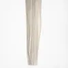 Extensions de cheveux gris argenté Extensions de cheveux humains à pointe plate 10gs boucle droite Micro anneau Extensions de cheveux humains Micro perle 100gp5547974