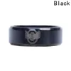 New Arrival Black Ohio State University Sign Stainless Steel Men Ring Male Ring231c