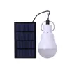 Bärbar Solar LED-lampa Ljus 15W 130LM Solenergilampa laddad användbar Solar Campinglampa Hem utomhusbelysning