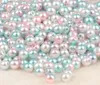 1000 pcs/lot perles en vrac ABS Imitation perle entretoise perles en vrac 4mm 6mm 8mm 10mm accessoire de bijoux pour la fabrication de bricolage