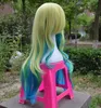 Miss Kobayashi's Dragon Maid Quetzalcoatl Lucoa Wig Long Wavy Cosplay Wig + Cap