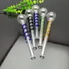 Disques colorés et balles de verre pipe à eau bong en verre Broyeur à ongles en titane, barboteurs en verre pour fumer les couleurs de mélange de tuyaux