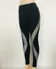 Reflektierende Leggings, Hose, leuchtet im Dunkeln, Nachtlicht, Streifen, Laser, Fitness, Yoga, Strumpfhosen, Sportbekleidung, Trainingsanzug, Damen, 10 Stück 1214460