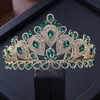 3 färger bröllop krona pärlor rhinestone brud hår accessorie fascinator krona tiara zapatos de las novias blancos coronas de la bode