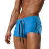 Maillot de bain cordon de serrage poche boxeurs vêtements de plage pour hommes short de surf bas de bain mer homme Fitness Boardshorts pour garçons