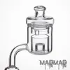 Vidro UFO carb cap Universal Dome 2mm 3mm 4mm de Quartzo Grossa Banger Prego Enail 19mm de Diâmetro 34mm Dab Domeless Rig DHL 662