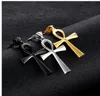 Men's Charm Classic Stainless Steel Mens Chains 18K Gold Plated Vintage Amulet Cross Pendant Necklaces Jewelry gifts