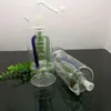 Quattro narghilè in filo di vetro all'ingrosso, tubi, bottiglie d'acqua in vetro, accessori per fumatori, consegna gratuita