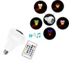 2018 LED Flame Bulb RGB Smart Night Lights With Bluetooth Speaker Remote Control Music Player KTV Stage Lights For Christmas Halloween