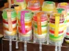 Najnowsze ciasto Push Pojemniki do pieczenia Uzależnienie Do Pieczenia Bareware Clear Push-Up Cake Shooter (Push Pops) Plastikowe pojemniki HH7-1117