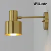 mässing vägg sconce lampa handgjorda koppar ljus fixtur sovrum restaurang hotell hem matsal badrum kontorsbaren modern belysning passande