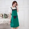 Eco-Friendly Pvc Waterproof Adjustable Apron Bib Uniform With 2 Pockets Hairdresser Kit Salon Hair Tool Chef Waiter Kitchen Cook Tool