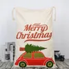 أكياس هدية عيد الميلاد حقيبة قماش كبيرة حقيبة سانتا كيس الرباط bagwith الرنة الرباط الأكياس سانتاس للأطفال IC727