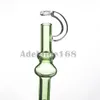 Oil Burner Pipes Colored Smoke Glass Water Pipe Bubbler Pyrex Great Tube