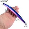 ABS Plastic Long Pencil Swimbaits Saltwater Fishing lure 24g-0.85oz 18cm-7'' 3D Eyes High Quanlity Quickly Diving Bass bait