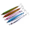 NEW 3D eye Hemiculter Lead Bionic Fish bait Deep Diving Sinking Metal baits 9.5cm 40g Jigs iron Fishing Lures