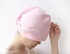 ソリッドカラー乾燥髪帽子吸収性乾燥髪厚いドライヘアータオルシャワーシャワーキャップの韓国語バージョン