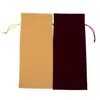 50Pcs Velvet Wine Bottle Bags Velour Gift Pouch Wedding Favor 15X36cm Bags Wine Red Blue Khaki1155623