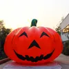45m High Giant Inflatable pumpkin with LED light for 2020 Outdoor Halloween Concert nightclub Stage Decoration2760042