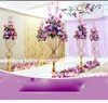 높은 새로운! 골드 결혼식 바닥 꽃 스탠드 / 키가 크고 큰 꽃 꽃병 결혼 무대 / 테이블 센터 피스 BEST0052
