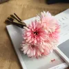 Sztuczne Slik Daisy Flower Home Wedding Party Favor Decoration Real Touch Gerbera Kwiaty Kryty Decor Bukiet Bridal 8 2FH FF