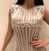 Aftonklänning Yousef Aljasmi Kim Kardashian Off Shoulder O-Neck Beaded Sheath Long Dress Almoda Giannyaazar Zuhlair Murad Ziadnakad