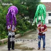 Ballons de défilé personnalisés 2.5 m de longueur marionnette de pieuvre gonflable Costume de marche personnalisé pour la fête à thème de l'océan