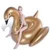 Nieuwe opblaasbare flamingo opblaasbare drijvers zwembad speelgoed voor kinderen en volwassen zwaan opblaasbare drijvers zwemring zwemvlot 9765171