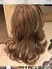 Synthetic Wig Wavy Brown /Blonde Highlights great for Halloween