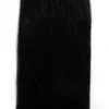 シームレスな皮の緯度テープの人間の髪の伸びの40ピースの黒いテープの髪の伸びのある黒いテープレミーストレートテープヘアエクステンション100g
