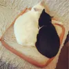 Neuheit Haustier weiche Schwamm Kissen Matte Toast Brot geformt kreative waschbare Matratze Katzens Hunde Schlafspiel REST SEIT BED PAD XMAS GESPEKTION