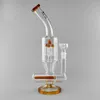 Special Bong Glass Water Pipe Recycler Bong Water Pijp Olieveiling voor tabak met 14.5 inch 18mm vrouwelijke gewricht