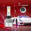 H7 COB LED phares de voiture ampoule Kit 72W 8000lm Auto avant lumière H7 antibrouillard ampoules 6500K 12V 24V Led phares automobiles