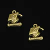 80pcs Zinc Alloy Charms Antique Bronze Plated graduation cap and diploma Charms for Jewelry Making DIY Handmade Pendants 17*16mm