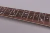 YinfenteE-Gitarre Hals-Ersatzteile 22 Bünde 25,5 Zoll Ahorn-Palisander Griffbrett Halsstab Anschraubbare JK-Spindelplatten-Sicherungsmutter #JK1-5