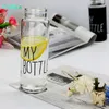 Hot Wholesale Mijn fles waterfles Korea Style Nieuw ontwerp vandaag Speciale plastic sportwaterflessen Drinkwaren met tas Retailpakket