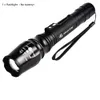 Shustar LED Ultra Bright torch XML-T6 XM-L2 LED Flashlight 5 lighting Modes 8000 lumens Zoom LED torch + charger use 18650 battery