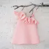 Toddler Baby Kids Girls Fashion Dress Strap Off Shoulder Ruffle Dress Summer Skirt Shirts Tops Outfit4479874