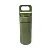 XXL Aluminum Alloy Pill Box Case Bottle Holder Container Waterproof Storage Airtight Cylinder Stash 3 color choose Size 30*100mm