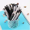 5PCS/lot Simple Rainbow Pencil Black White Writing Drawing Standard Pencils School Supplies Stationery Student Gift Papeleria