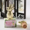 Bouchon de bouteille de vin ananas doré créatif, fournitures de fête Souvenir pour cadeaux de mariage pour invités 8576155