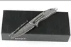 Promoción Mini pequeño cuchillo plegable llavero cuchillo hoja de acero de Damasco TC4 mango de titanio al aire libre EDC cuchillos de bolsillo regalo de Navidad