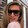 Apartamento Top Square Sul Sunglasses Mulheres Gradiente 2018 Verão Estilo Clássico Mulheres Sun Óculos de Sol Grande Eyewear UV400 GD9764